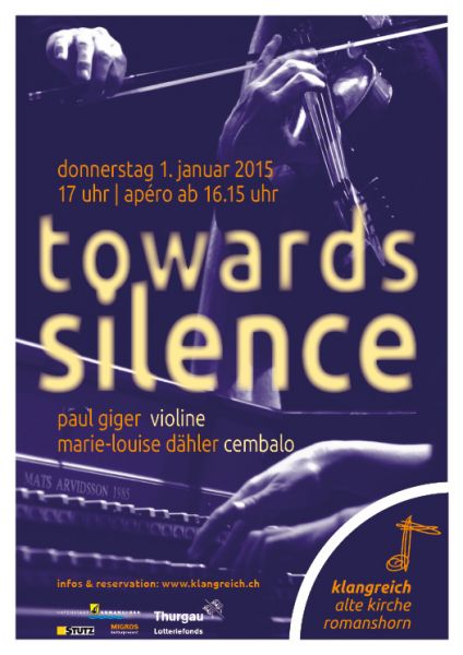 Plakat towards silence